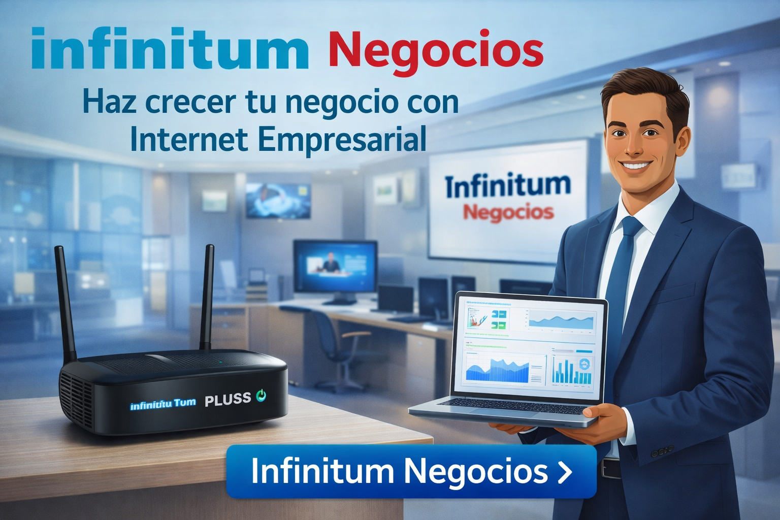 Paquete Negocios 350 Megas